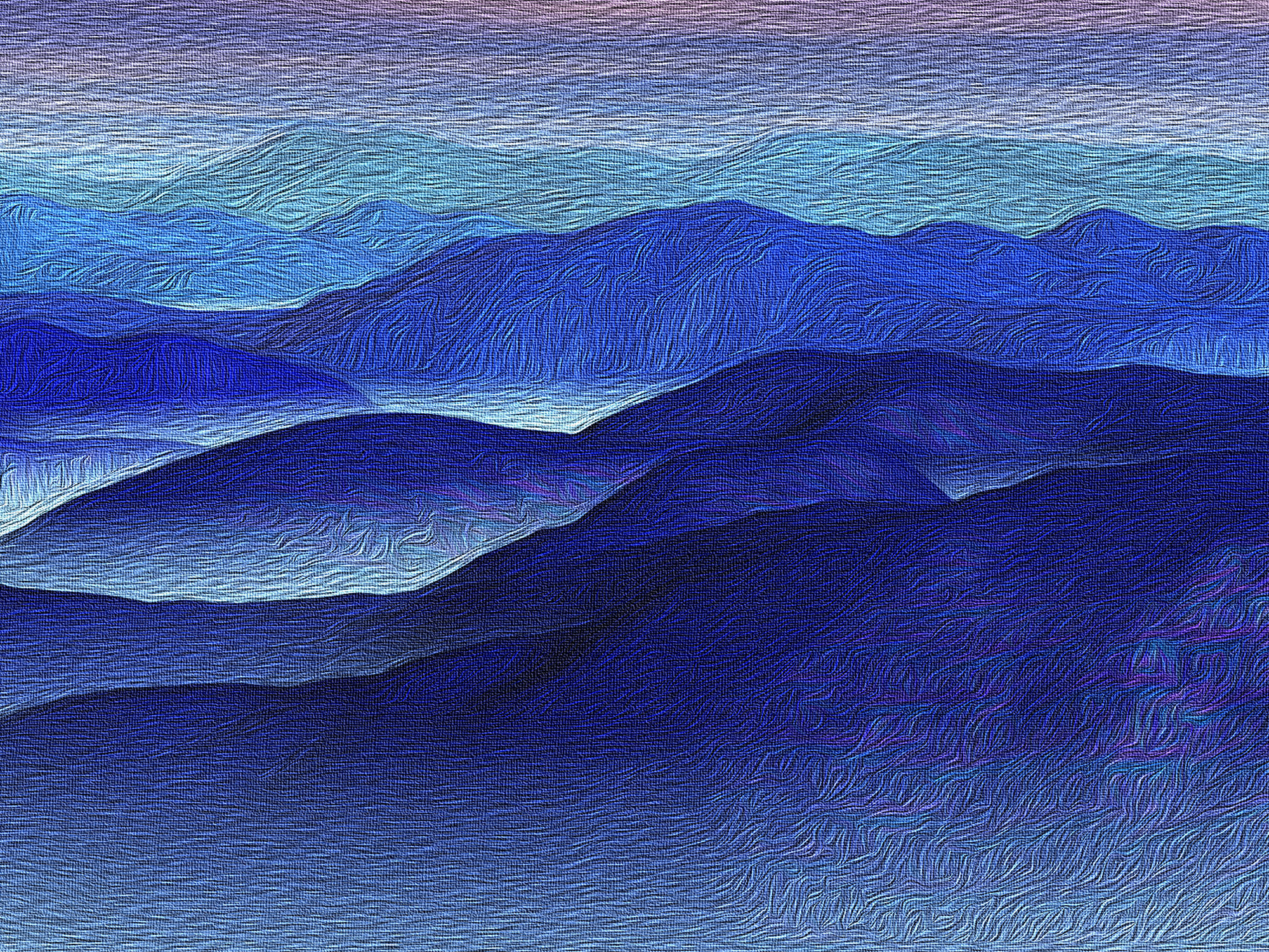 Blue Ridge fine art by David Sloan